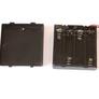 4 AA batteries holder with cover and switch