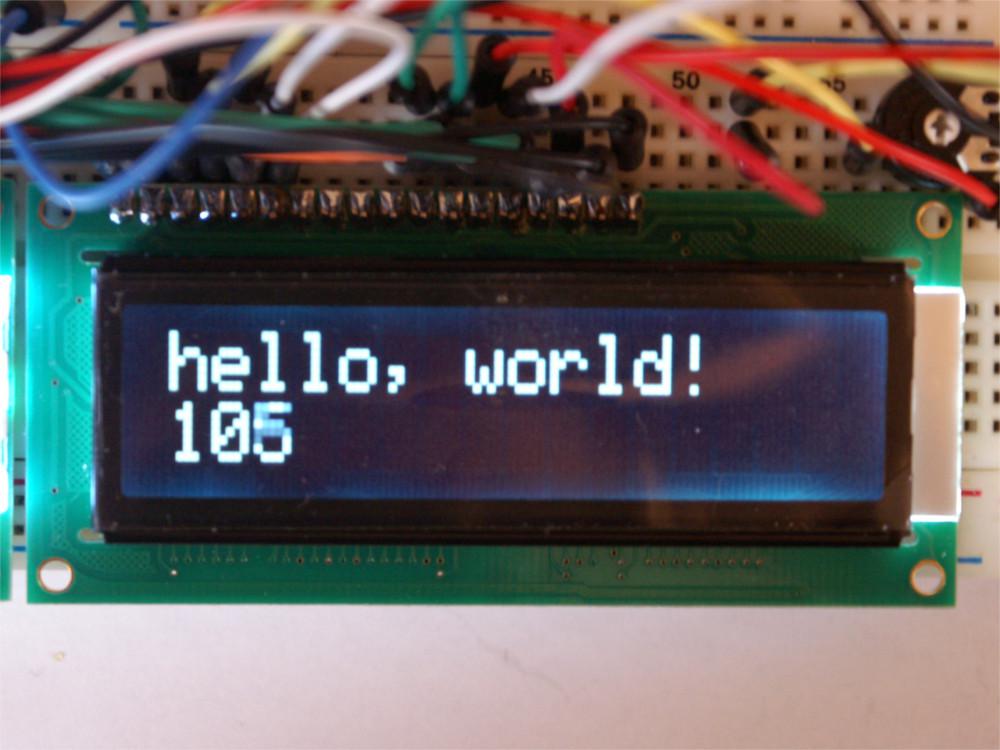 Nettigo: Negative character LCD 2x16 RGB